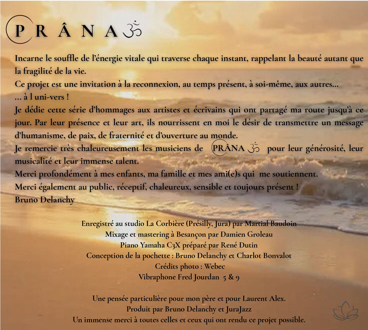 Prana III - Pochette album - Hommages aux Mâges (2)